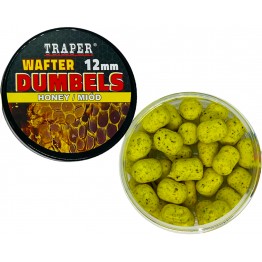 Бойлы Traper Boilies Dumbels Wafter 12 мм/40 г Miód (Мед)